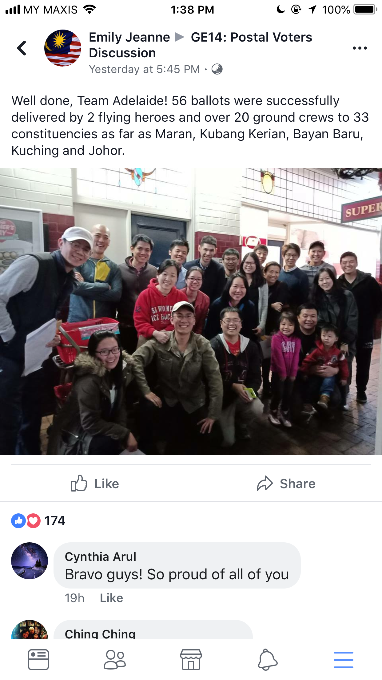 Facebook The flying heroes.